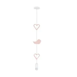 drewniana-lampa-wiszaca-heart-dla-dzieci-biala-rozowa