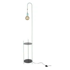 lampa-podlogowa-walk-z-polkami-do-salonu-czarna-zielona