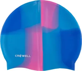 czepek-plywacki-silikonowy-crowell-multi-flame-niebiesko-rozowy-kol-09