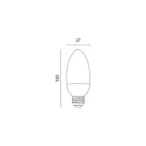 zarowka-led-6w-e-27-c37-kobi-rodzaj-gwintu-e27