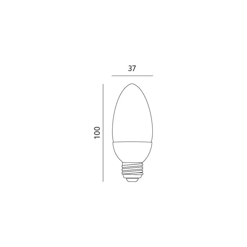 zarowka-led-6w-e-27-c37-kobi-stan-nowy