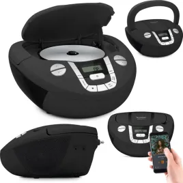odtwarzacz-cd-boombox-radio-fm-bluetooth-przenosne-sieciowe-baterie-czarne
