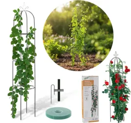 pergola-ogrodowa-obelisk-kolumna-wspornik-do-roslin-zielona-40x40x190cm