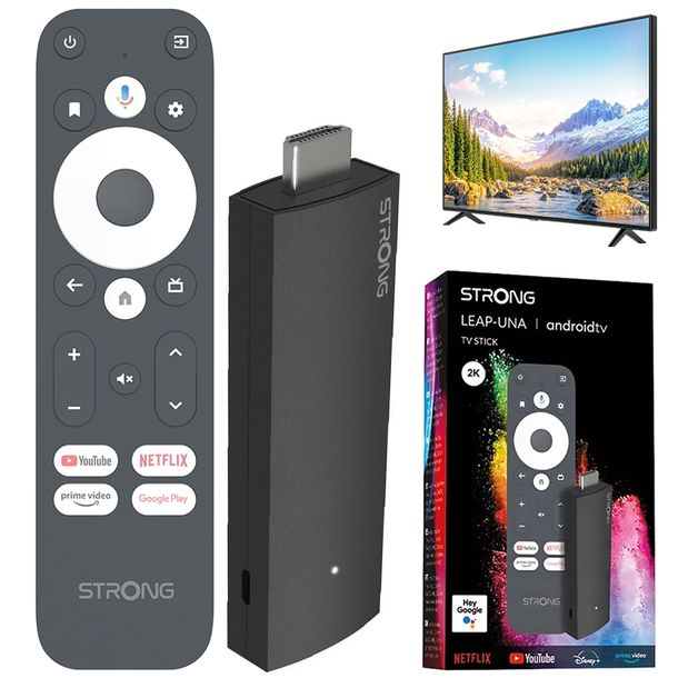 SMART TV STICK 4K HDMI 2K ANDROID ODTWARZACZ MULTIMEDIALNY WIFI BLUETOOTH