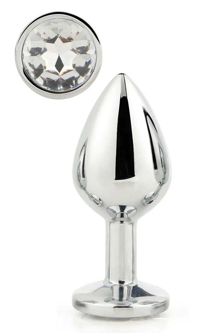gleaming-love-silver-plug-medium