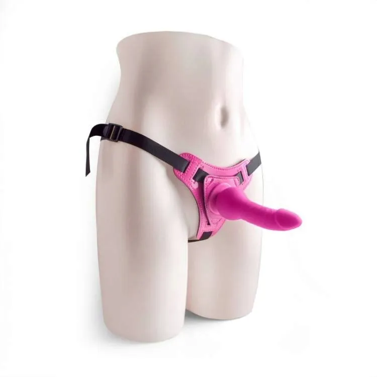 strap-on-real-safe-silikon-14cm-rozowy