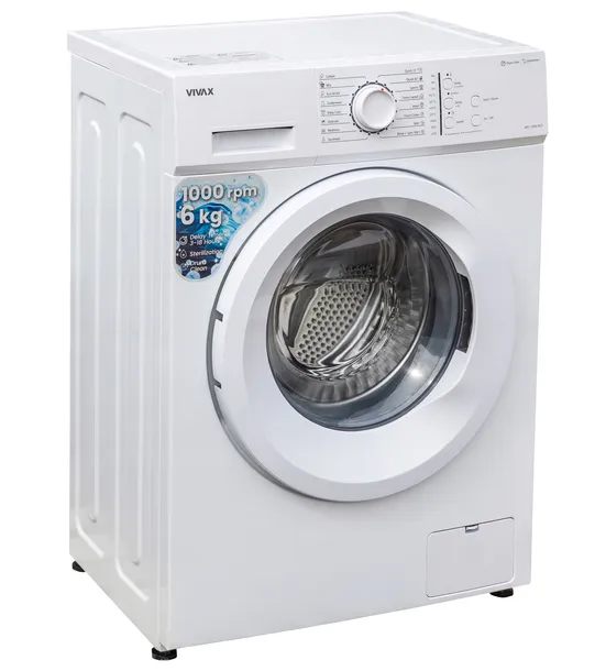 Pralka Wolnostojąca Automatyczna 1000obr 6kg Szybki 15 min WFL-100616CS