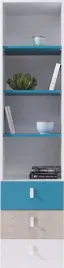 regal-planet-pl6-szerokosc-45-cm-bialy-lux-dab-morski-meblar-system-6