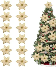 zawieszki-choinka-12x-gwiazdki-kwiatki-sztuczne-bombki-ozdoba-swieta-13cm