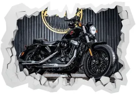 naklejki-na-sciane-3d-motor-harley-davidson-130x90