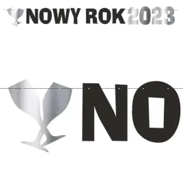 baner-nowy-rok-2023-metalic-srebrno-czarny-220-cm