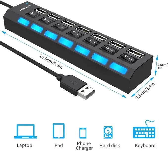 rozdzielacz-rozgaleznik-usb-7w1-liczba-portow-7-stan-nowy