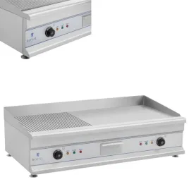 grill-elektryczny-230v-podwojny-duzy-ryflowany-100cm