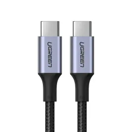 kabel-przewod-usb-c-power-delivery-100w-quick-charge-fcp-5a-3m-szary
