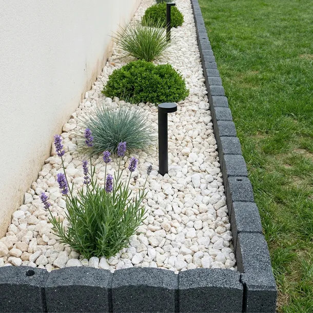 OBRZEŻE TRAWNIKOWE OGRODOWE PACZKA 4,8m MASYWNE SOLIDNE JAK KOSTKA BETON