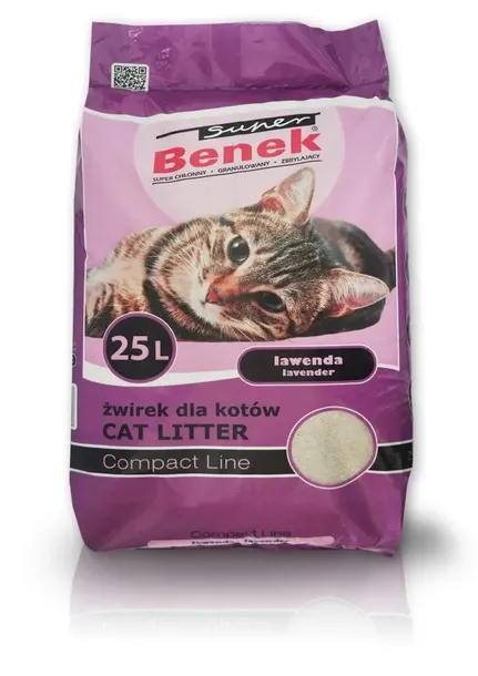 certech-super-benek-compact-line-lawenda-25l-opakowanie-zgrzewany-worek