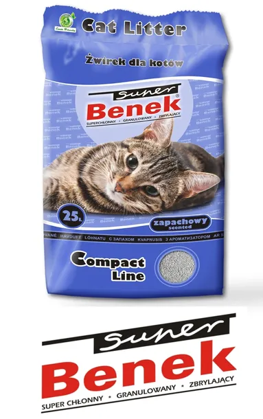 certech-super-benek-compact-line-morska-bryza-25l-rodzaj-bentonitowy