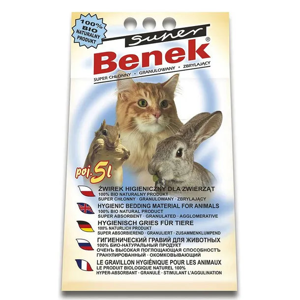 certech-super-benek-uniwersalny-compact-5l-wlasciwosci-bezzapachowy-drobnoziarnisty-zbrylajacy