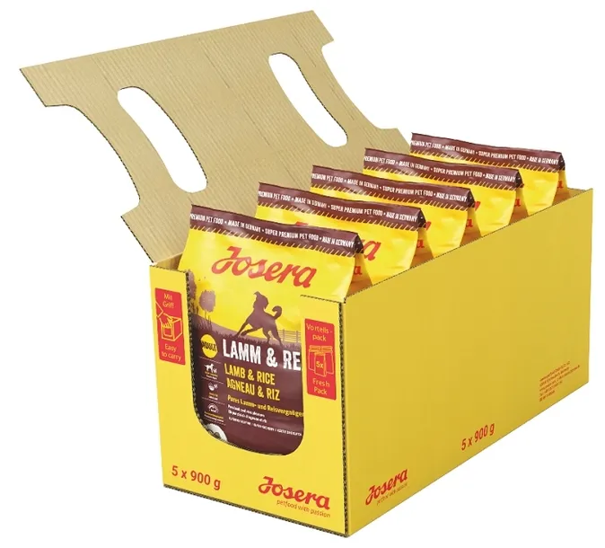 josera-lamm-and-reis-900g-stan-nowy