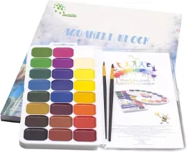 zestaw-do-malowania-farby-akwarelowe-pedzle