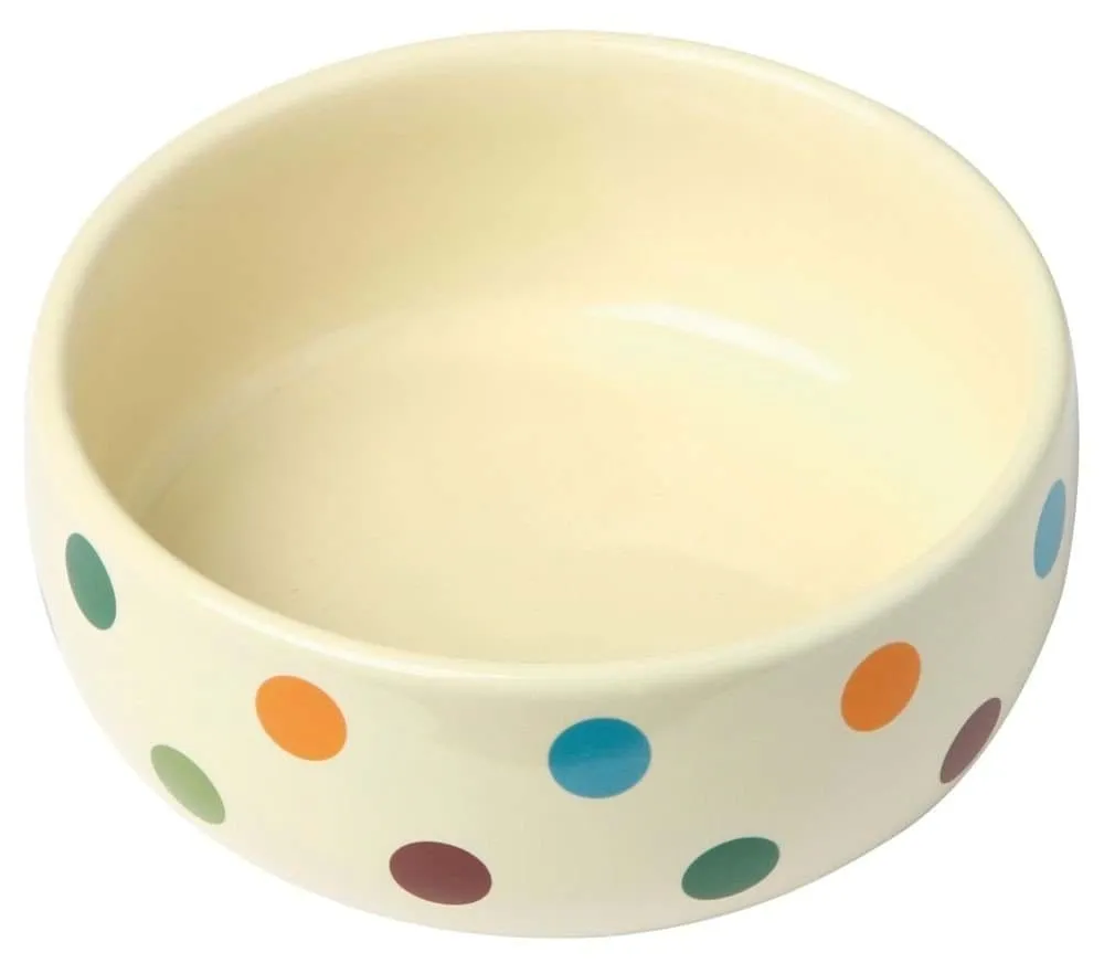 miska-ceramiczna-dots-300-ml-kerbl-stan-nowy