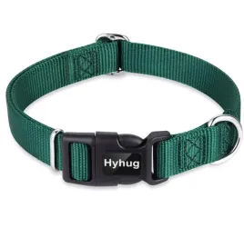 obroza-dla-malych-psow-regulacja-ciemnozielona