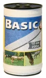 tasma-ogrodzeniowa-basic-200m-x-10mm-biala-kerbl-stan-nowy