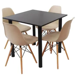 zestaw-stol-lugano-80-czarny-i-4-krzesla-milano-bezowe