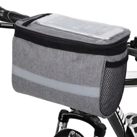 sakwa-rowerowa-na-kierownice-z-odblaskiem-szary