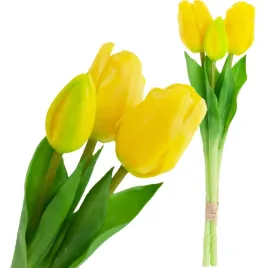cv17690-3-bukiet-tulipanow-gumowanych-silikonowych-3szt-lux-zolte-tulipany
