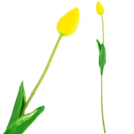 cv26799-4-tulipan-sztuczny-gumowany-zolty-piekny-jak-zywy-piankowy-tulipany