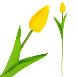 cv31234-2-tulipan-pojedynczy-zolty-jak-zywy-kwiat-sztuczny-do-bukietu-stroi