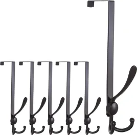 hak-haczyk-wieszak-na-drzwi-czarny-6szt