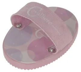 covalliero-kids-zgrzeblo-dla-konia-lilli-starlight-rozowe-13cm