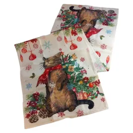 bieznik-swiateczny-na-stol-obrus-kot-40x140cm