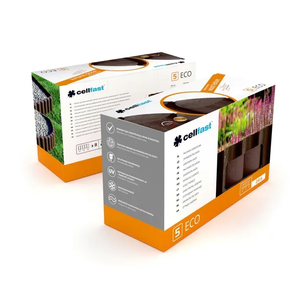 palisada-ogrodowa-4-elementow-braz-eco-cellfast-material-tworzywo-sztuczne-stan-nowy