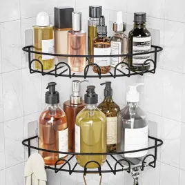 polka-lazienkowa-narozna-prysznicowa-czarna-2szt