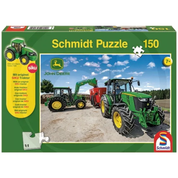 john-deere-puzzle-ciagnik-siku-schmidt-150-element