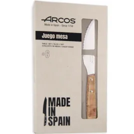 noz-do-stekow-z-jasno-drewnianym-uchwytem-forest-dl-110-220-mm-zestaw-6