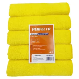 scierka-z-mikrofibry-40x40cm-perfecto-5szt-zolta