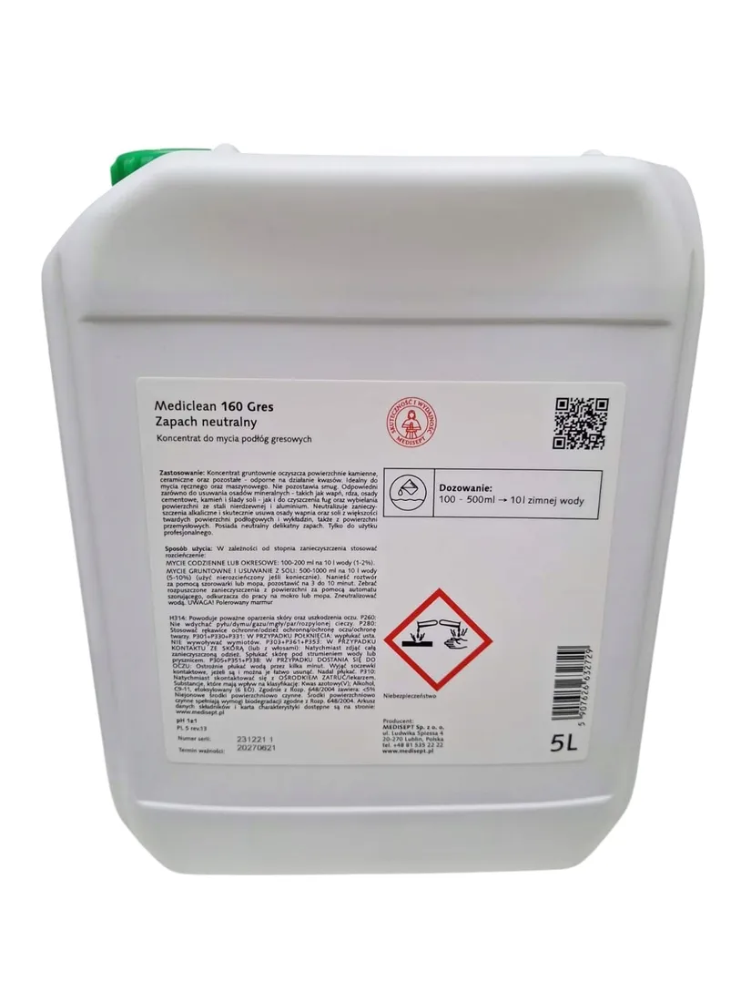 mediclean-160-gres-5l-1szt