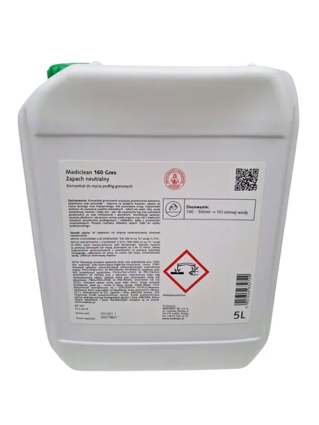 mediclean-160-gres-5l-1szt-stan-nowy