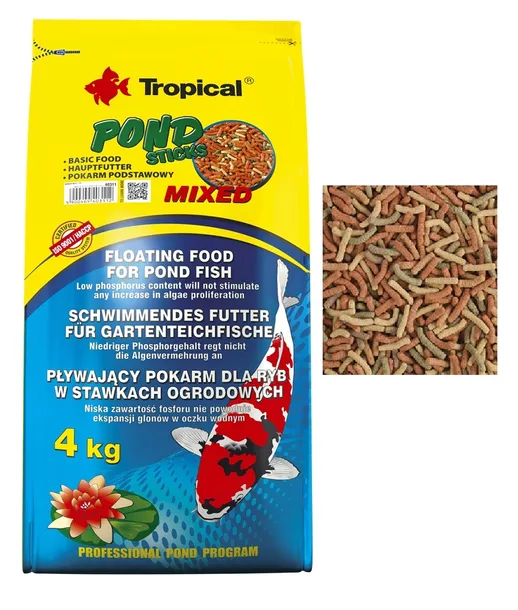 tropical-pond-sticks-mixed-4kg-stan-nowy-pojemnosc-50-l