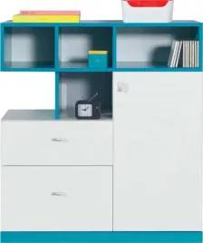 komoda-mobi-9-szerokosc-90-cm-bialy-turkus-meblar