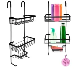 metalowa-polka-wiszaca-lazienkowa-pod-prysznic-wieszak-scienny-loft-czarna