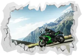 naklejki-na-sciane-3d-motor-kawasaki-130x90