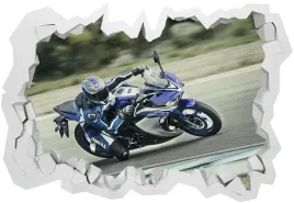 naklejki-na-sciane-3d-motor-yamaha-130x90
