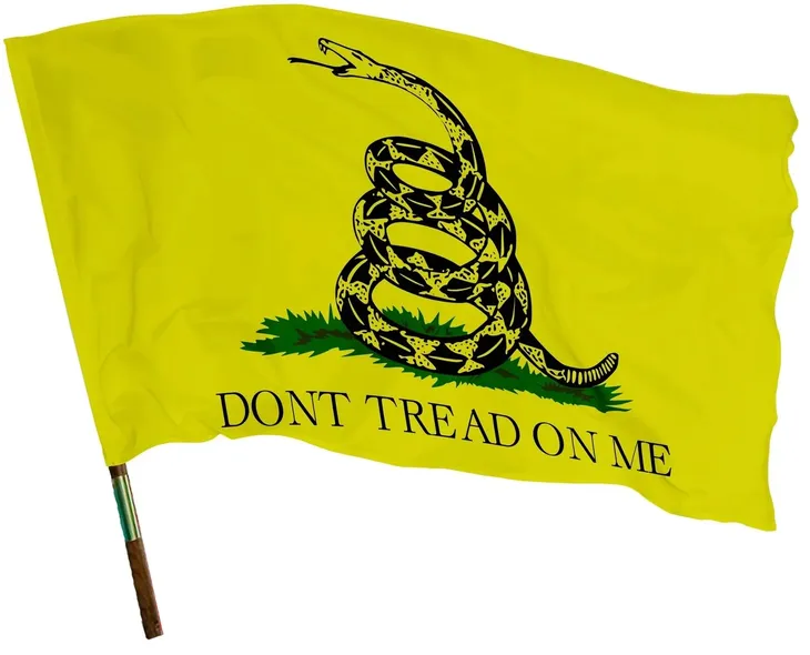 Gadsdena Flaga USA 112x70cm Don't tread on me Liberty ManufakturaFlag