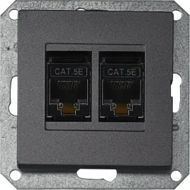 gniazdo-modul-internetowe-2-x-lan-rj45-8-pin-magic-grafit