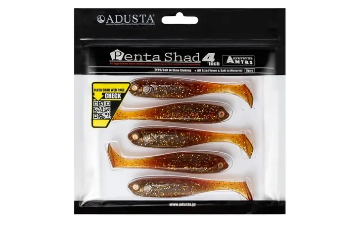 adusta-penta-shad-117-chart-white-2-5-cm-liczba-sztuk-10-szt